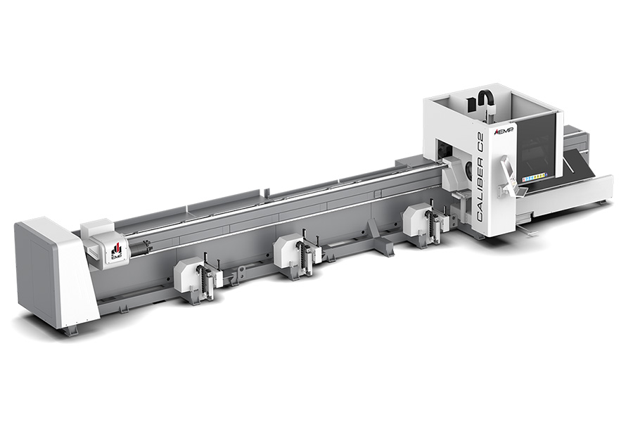 EMP Caliber 2-Chuck Heavy Duty Fiber Laser Tube Cutter