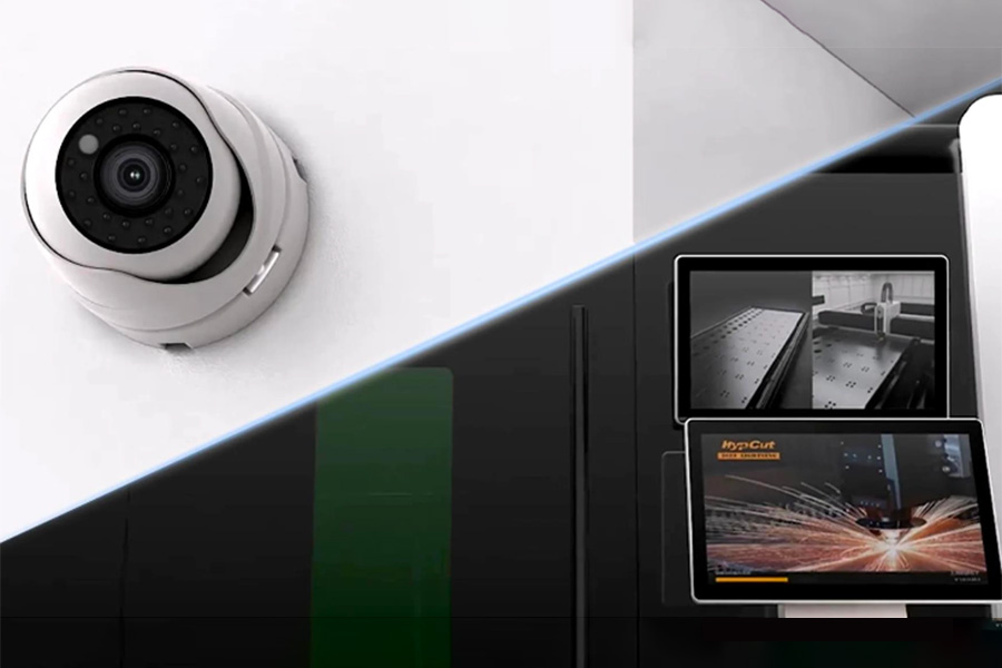 graphic camera and monitor system