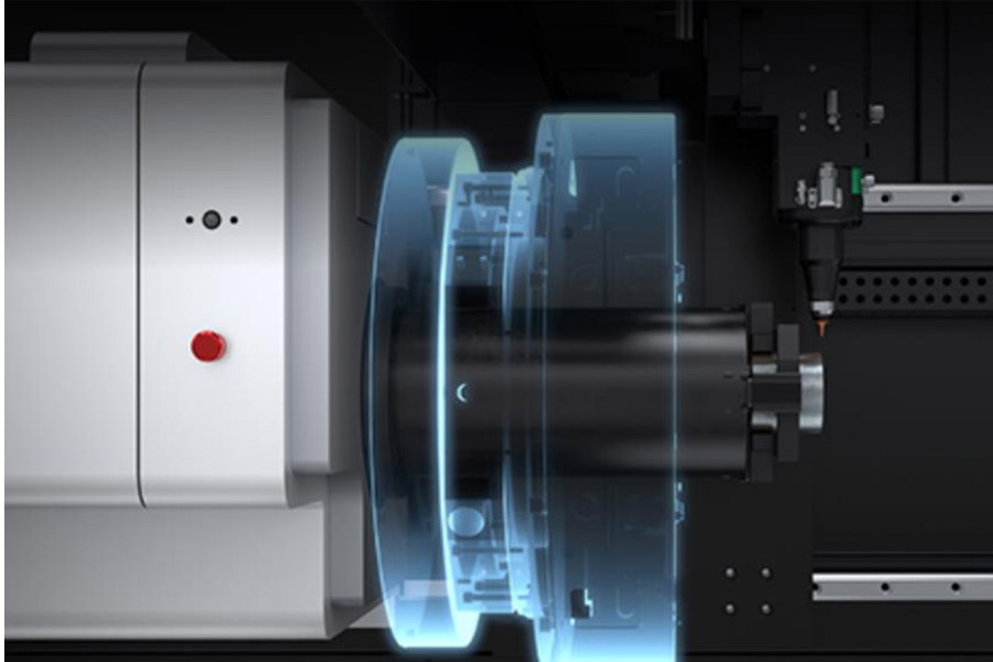 Cyclone innovative front-moving chuck design
