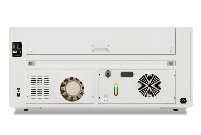 Aeon Mira7 S Redline CO2 Desktop Laser Cutting Machine back view