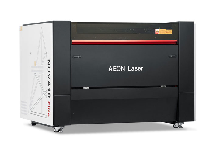 Aeon Nova10 S Redline  Professional CO2 Laser Cutter and Engraver three-quarter view