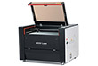 Aeon Nova10 S Redline  Professional CO2 Laser Cutter and Engraver three-quarter view with lid open