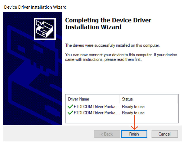 Device Drivers Installation Wizard