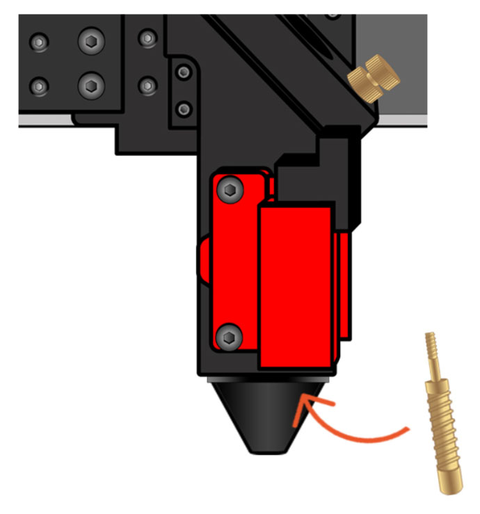 New autofocus pin