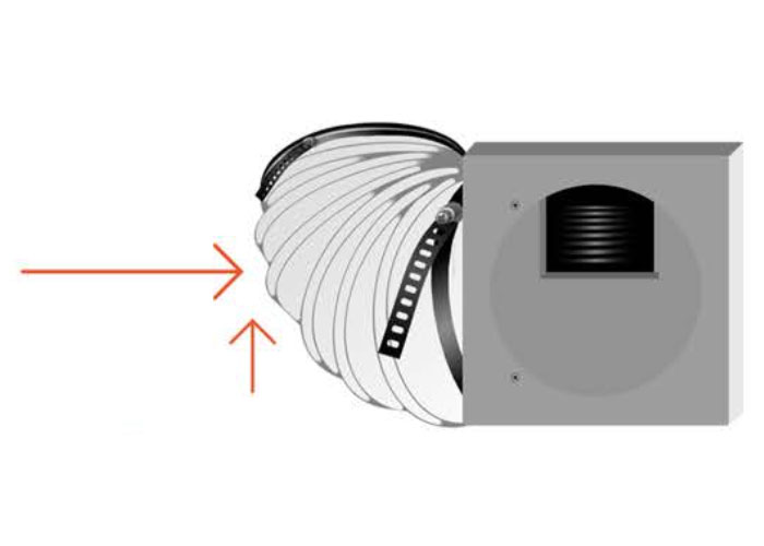 Duct hose clamps, hose