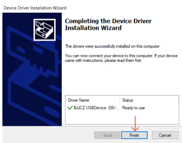 Device Driver Installation Wizard
