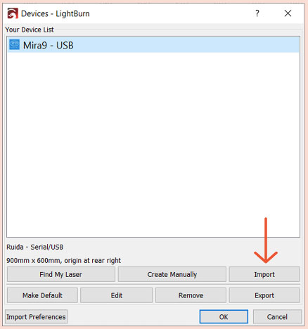Devices Window