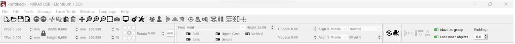 lightburn interface