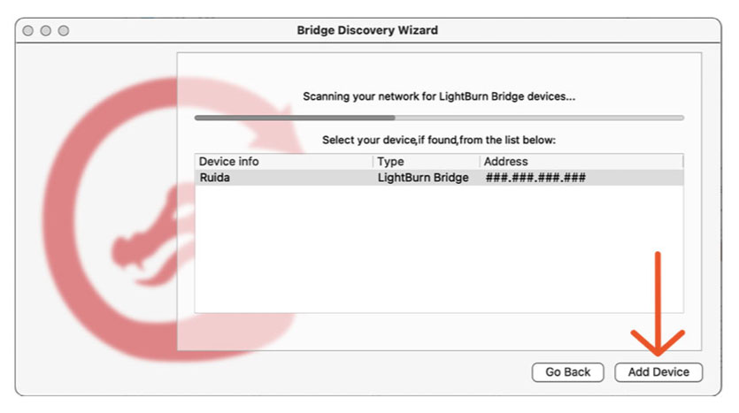 Bridge Discovery Wizard