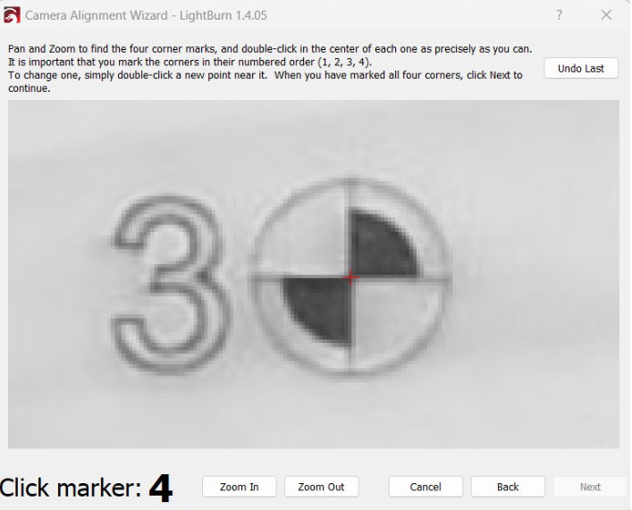 Marker 3 target