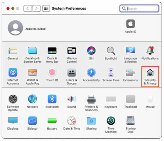 Security & Privacy icon