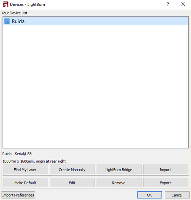 New Device Wizard window