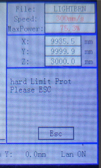 machine error