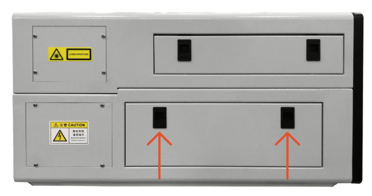 view of MIRA 5 side panel