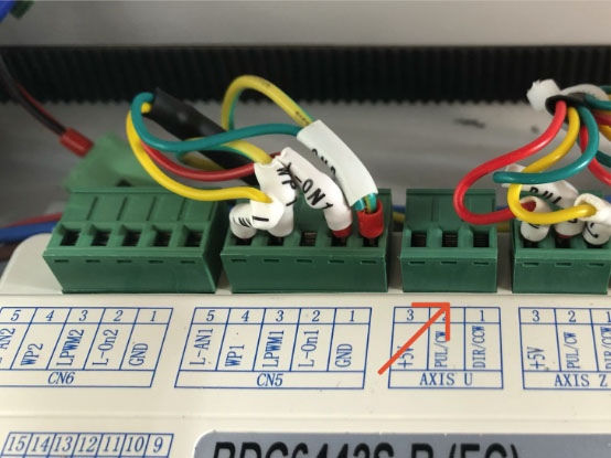AXIS U terminal block