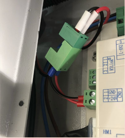  male terminal block to the CN0 terminal port