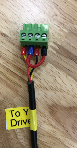 This terminal block will have 4 screws