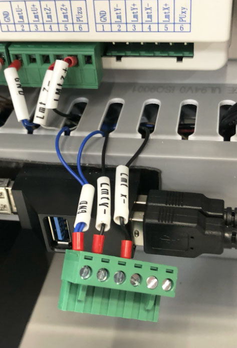 White wire labels