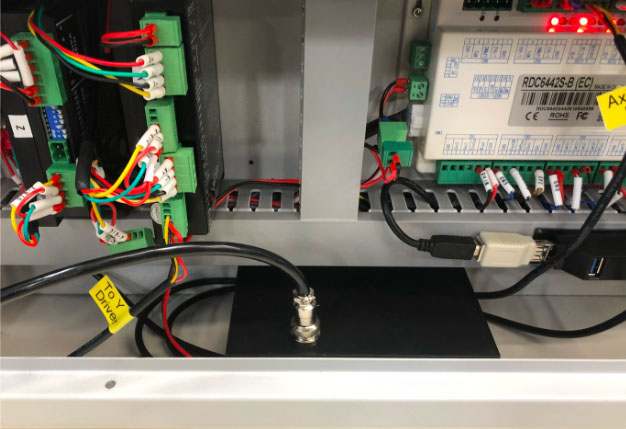 Unplug the Multi-Roller from the Rotary Port