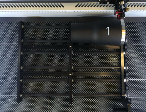 One tumbler loaded on Multi-Roller