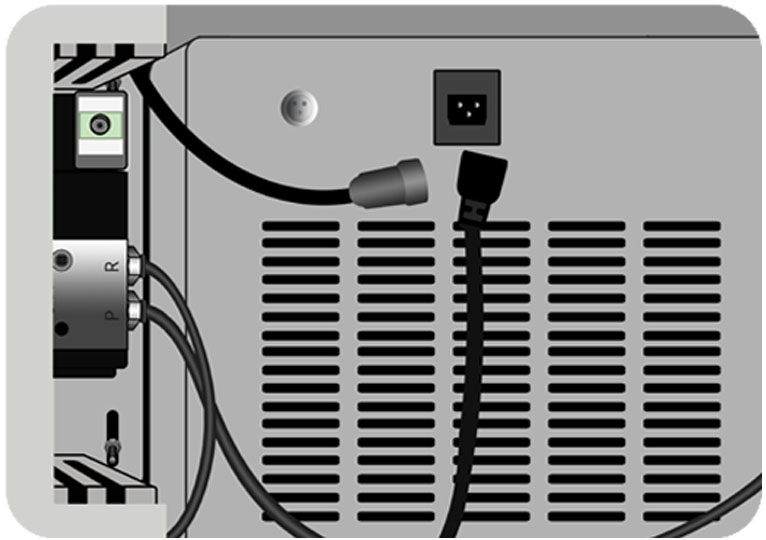 Signal wire and power plug 