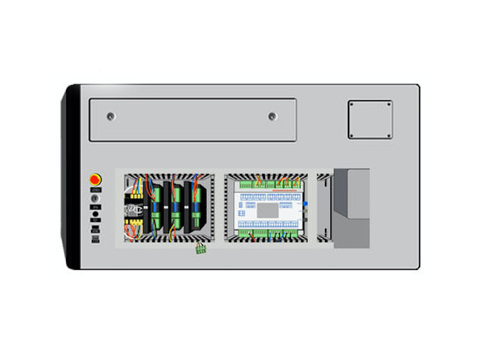 Machine side panel