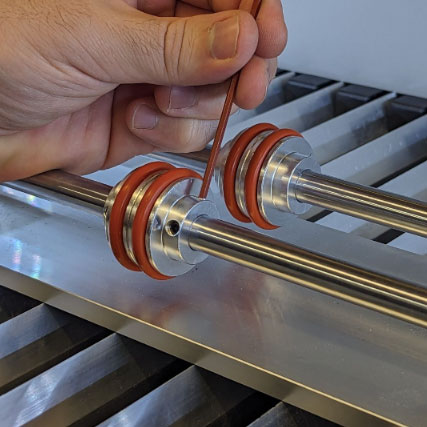 Allen wrench loosing screws